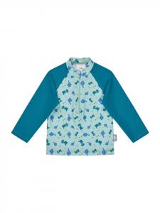 Sterntaler Купальник с длинными рукавами в виде динозавра, светло-зеленого цвета