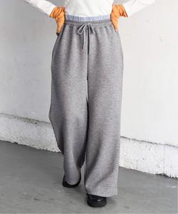 Отличные/Картонные спортивные штаны с двойной талией