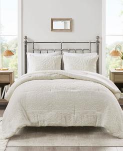 Комплект постельного белья Orly из 3 предметов, размер Full/Queen Madison Park, слоновая кость