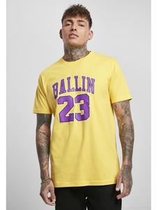 Футболка желтого цвета Mister Tee