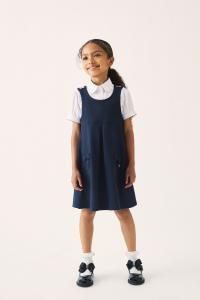 Школьный сарафан понте Clarks, синий