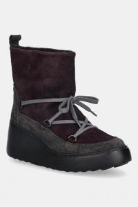 Замшевые зимние ботинки DERE725FLY Fly London, фиолетовый