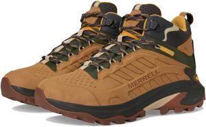 Мужские ботинки Merrell Moab Speed 2 Leather Mid водонепроницаемые, Tan
