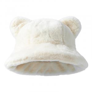 Fall And Winter Fashion Versatile Cute Japanese Style Bear Hat Doll Products Brangdy, белый