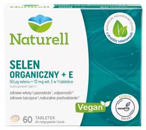 Naturell Selen Organiczny z Wit.E леденцы, 60 шт.