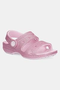 Классические блестящие сандалии CLASSIC GLITTER SANDAL Crocs, розовый