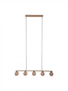 Näve Подвесной светильник "DONIKA" коричневого цвета - (Д)116 см x (Ш)12 см x (В)150 см