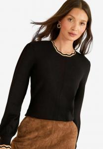 Джемпер Love & Roses REGULAR FIT, Black And/Camel/Black