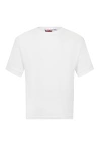 Хлопковая спортивная футболка David Luke, белый