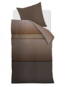 Beddinghouse Постельное белье Beddinghouse из хлопкового сатина - Zac, коричневый