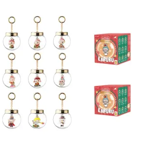 Лабубу вместе рождественская коллекция подвеска мистери бокс один слепой бокс/полный бокс 9 шт POP MART