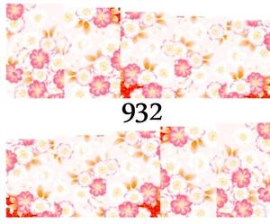 Водные наклейки для ногтей - №932, Raisin