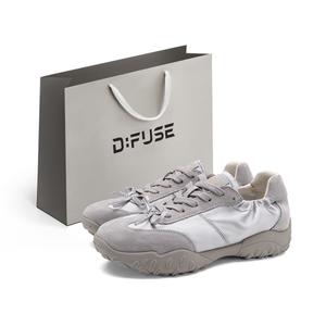 D:FUSE SCANDINAVIA D FUSE SCANDINAVIA Амортизирующие, противоскользящие, износостойкие, легкие низкие кеды женские серые, цвет Gray