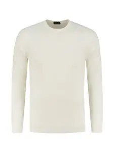 Свитер с круглым вырезом Zanone, нейтральный