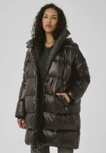 Длинная пуховая куртка glossymw My Essential Wardrobe, Espresso