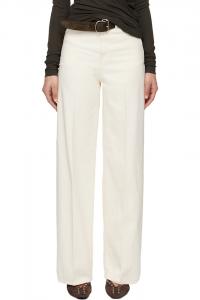 Широкие джинсы Toteme, экрю