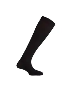 Мужские носки белого цвета из 100% ребристой шотландской пряжи — для любой погоды Сделано в Испании Punto Blanco, черный