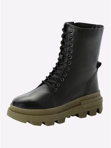 Ботильоны цвета черный-хаки sheego