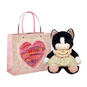 Плюшевая игрушка бегущий котенок, плюшевая кукла, высота 33см Abay