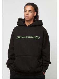 Толстовка PEGADOR черного цвета с потертостями PEGADOR