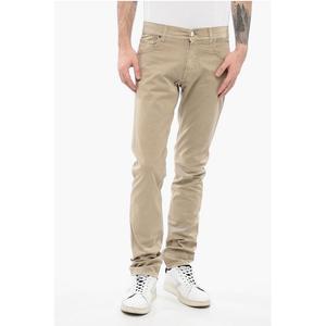 Брюки ID Stretch Cotton LAZISE с 5 карманами Corneliani, Brown