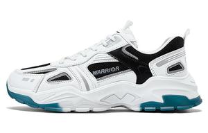 Кроссовки мужские Lifestyle Shoes Men Low-Top Warrior, белый/черный/синий