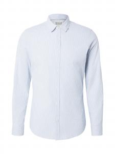 SCOTCH & SODA Рубашка на пуговицах синего цвета Regular fit