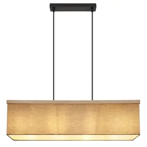 Подвесной светильник OSSI E27 1 шт. Подвесная лампа/люстра/столовая/гостиная/стол для обеда Globo Lighting, черный