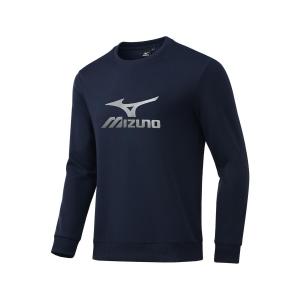 Унисекс свитшот Mizuno, темно-синий
