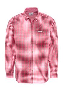 Рубашка традиционная "Кампос", комфортного кроя, роговые пуговицы, мужская STOCKERPOINT, красный