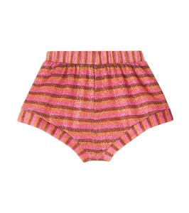 Ламе полосатые шорты Oséree Kids, Striped Lurex