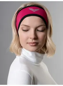 Повязка Trigema "TRIGEMA softshell headband" (1 шт.), цвет Hibiskus
