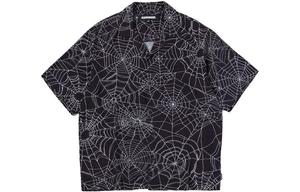Паутинная рубашка NEIGHBORHOOD, черный