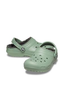 Классические сабо с подкладкой Crocs, green