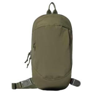 UNIQLO Нейлоновая поясная сумка мужская оливкового цвета, Olive Green