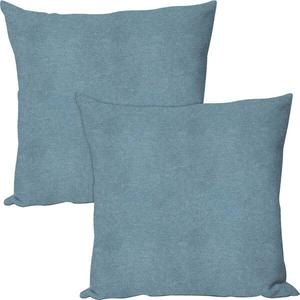 Чехол на подушку Erwin Müller 2er-Pack, 40x1x40 см цвет ozean