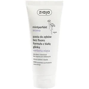 Зубная паста без фтора с формулой белой глины, 100 мл Ziaja Mintperfekt aroma