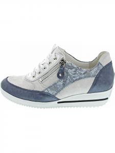 WALDLÄUFER Женские повседневные туфли на шнуровке синего цвета