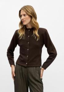 Кардиган Object Cardigan, Seal Brown/Brown