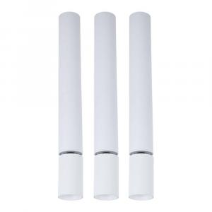 Globo Lighting Светодиодный потолочный светильник, алюминиевый, белый, регулируемый светильник, комплект из 3 штук