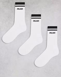 Носки "PALAIS" 3 пары, белого цвета River Island