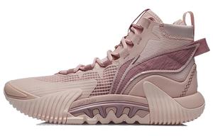 Баскетбольные кроссовки Badfive 2 мужские с высоким верхом цвета дымчато-розовый порошок Lining