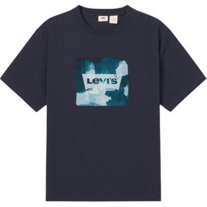 Levis Футболка мужская темно-синяя