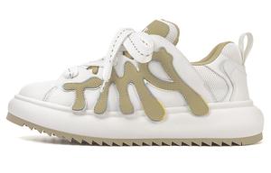 Повседневная обувь Unisex Low Top Белый Хаки Pmt