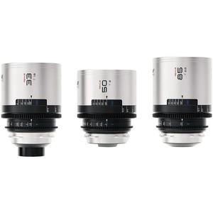 BLAZAR LENS Комплект из 3 полнокадровых анаморфотных объективов Remus 1.5x 33, 50 и 85 мм (ARRI PL, Silver Flare)