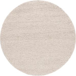 Ковер SAFAVIEH, 183 x 183 см, Natura Collection, Light Beige, ручной работы из шерсти и вискозы, идеально для гостиной, столовой, спальни (NAT254A)