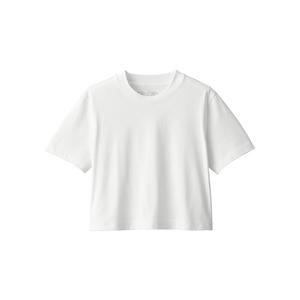 Футболка женская Muji короткая, желтый