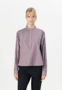 Блуза Selected Femme SLFMARIETTE SHIRT , Fig/Ancient Water/Brown