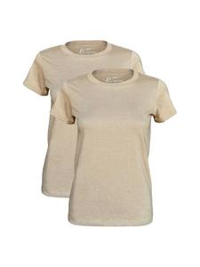 Футболка Cotton Prime O Neck Tee, бежевый