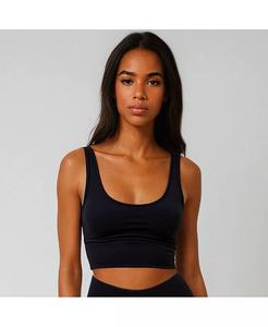 Женский удлиненный бюстгальтер для плавания Calypsa, черный